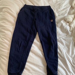 Fila navy joggers
